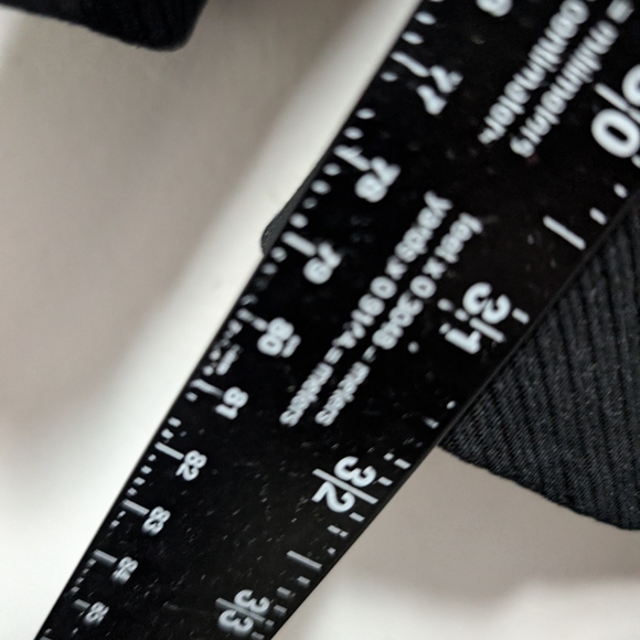 Anthropologie texture essentials trouser high rise wide leg black sz 14 - Picture 8 of 10